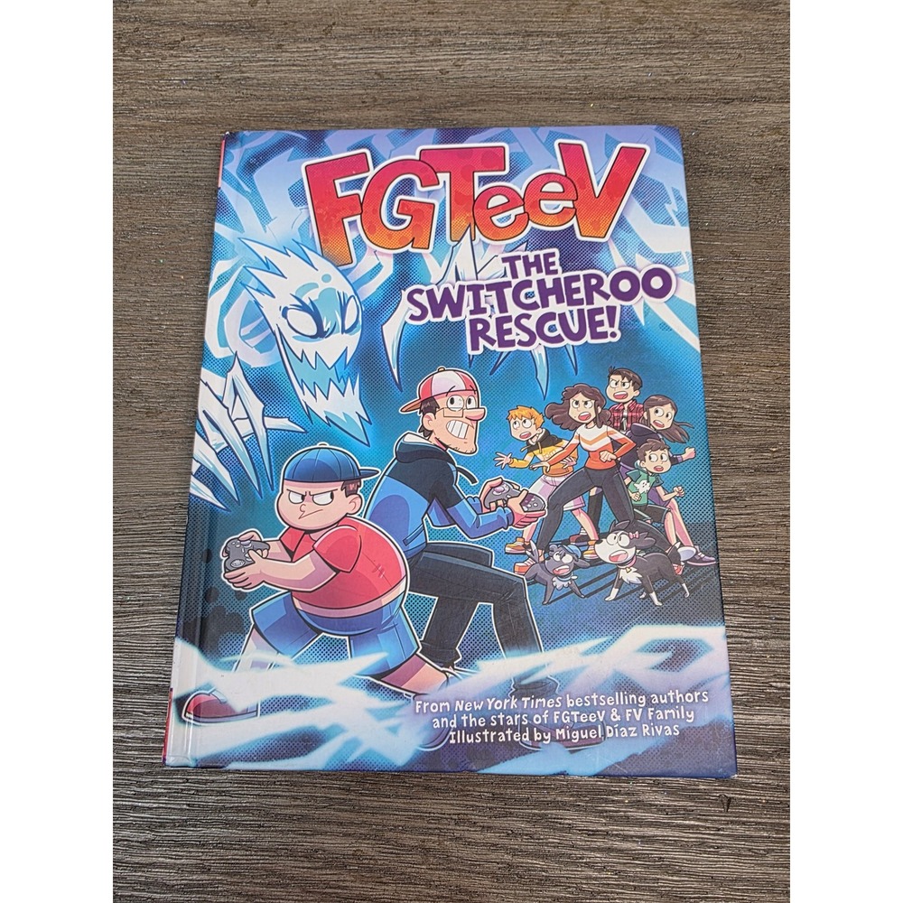 FGTeeV The Switcheroo Rescue! Hardcover Graphic Novel